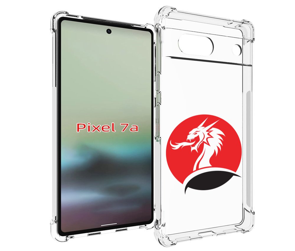 

Чехол MyPads дракон-рисунок для Google Pixel 7A, Tocco