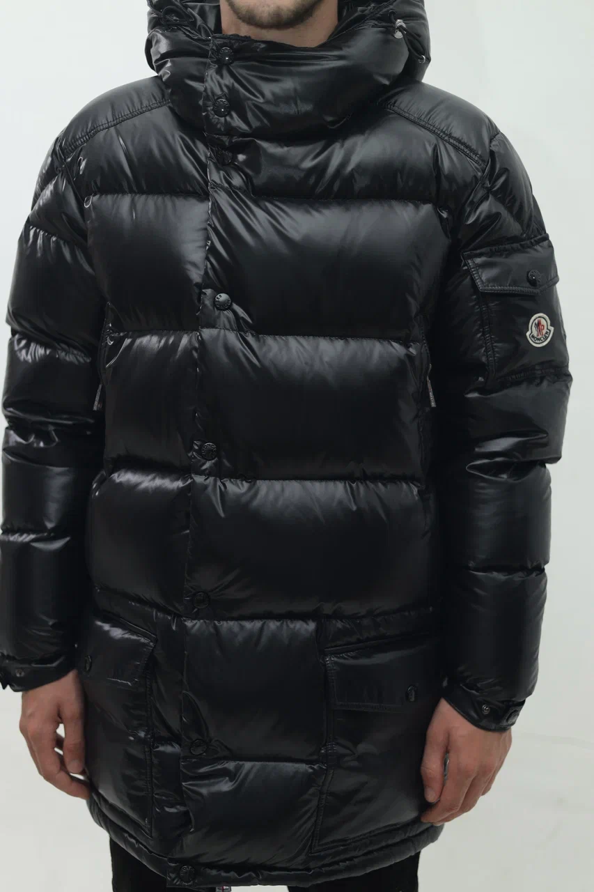 Пуховик мужской Moncler Chiablese черный 4XL