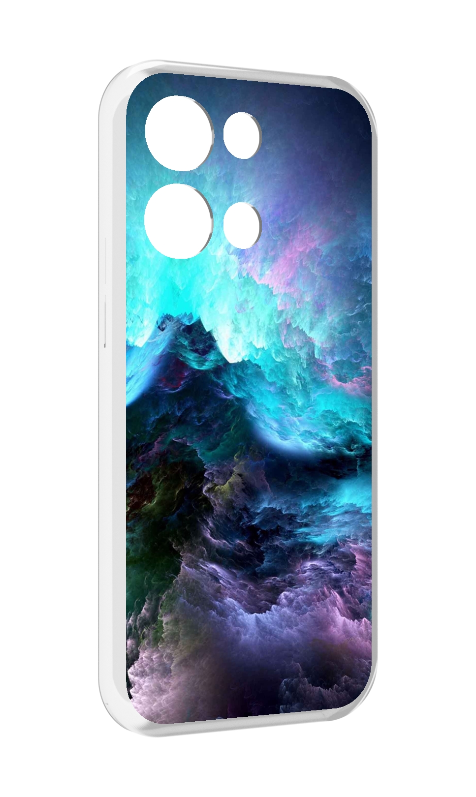 

Чехол MyPads Волна для OPPO Reno8 Pro, Прозрачный, Tocco