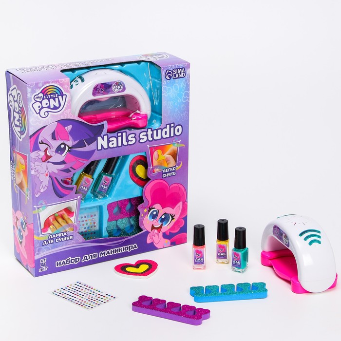 

Набор для маникюра Nails studio My little pony, My Little Pony