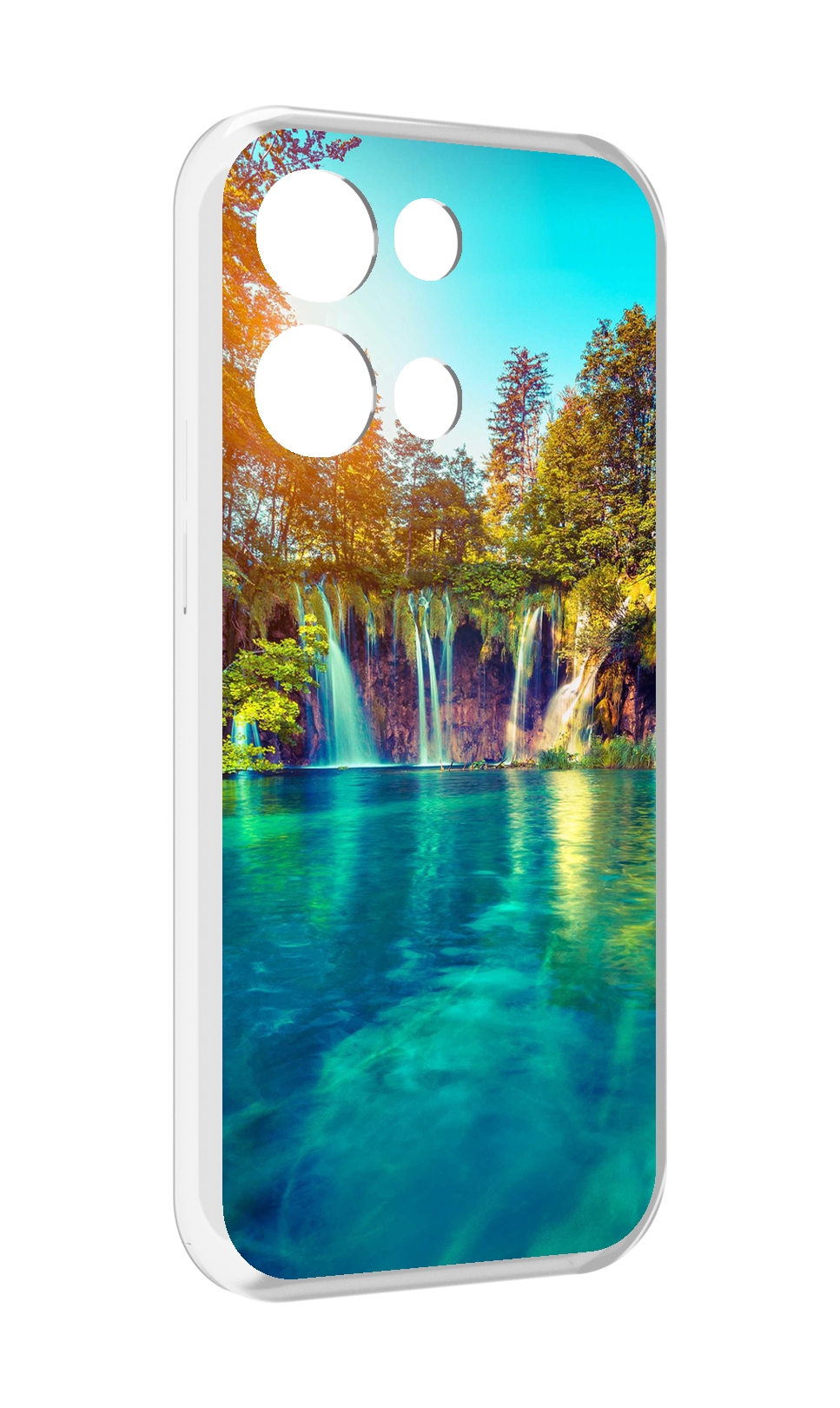 

Чехол MyPads Водапад-2 для OPPO Reno8 Pro, Прозрачный, Tocco