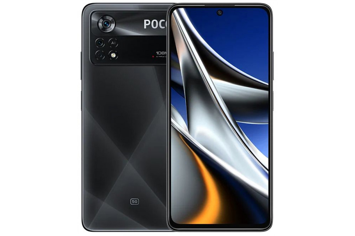 фото Смартфон poco x4 pro 8/256gb laser black (2201116pg) global