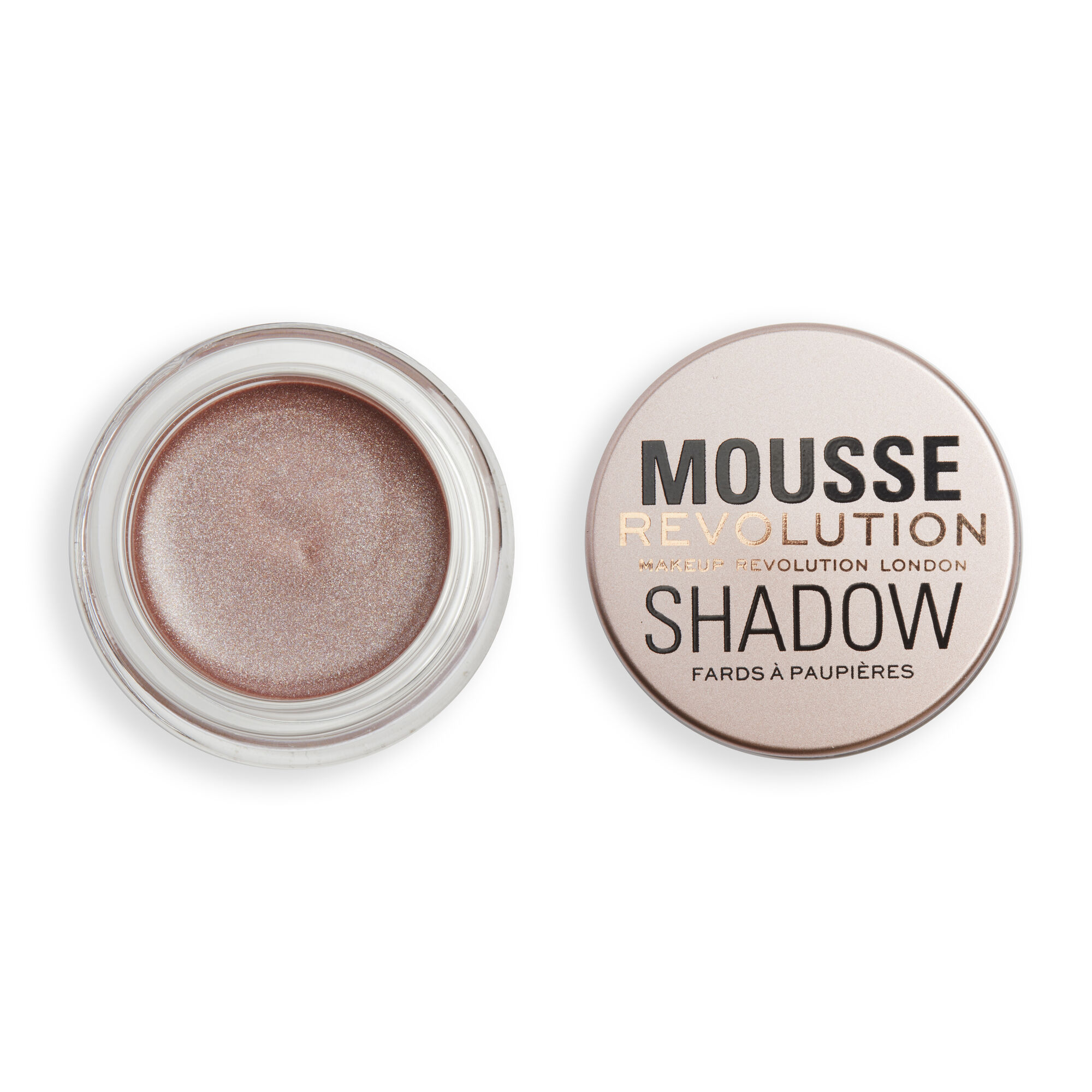 Тени Revolution Makeup кремовые для век Mousse Cream Eyeshadow Rose Gold alvin d or alvin d’or кремовые тени для век 24h cream eyeshadow