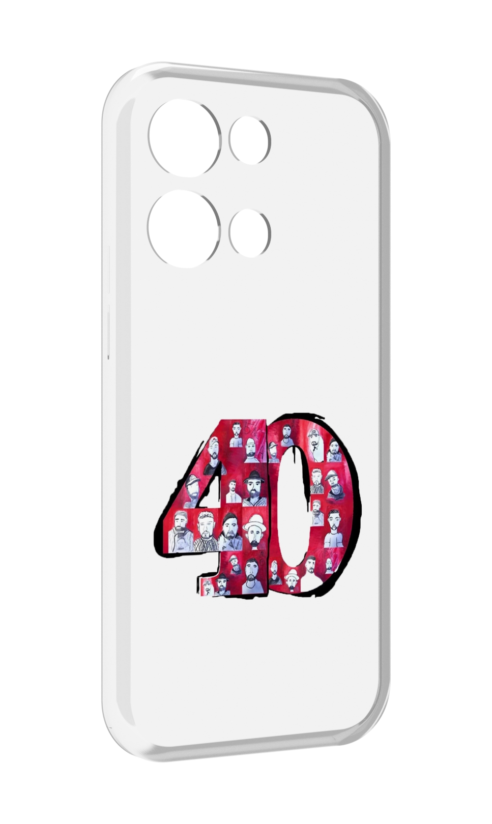 

Чехол MyPads Баста 40 Баста для OPPO Reno8 Pro, Прозрачный, Tocco
