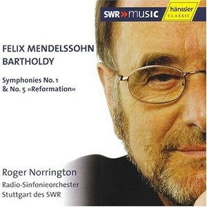

MENDELSOHN, F. - Mendelssohn-Sinfonien Im reinen Ton: Nr. 1 C-Moll Op. 11; Nr. 5 D-Dur Op., 1 CD