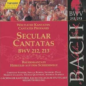

BACH, J.S.: Secular Cantatas, BWV 212-213 (Rilling), 1 CD