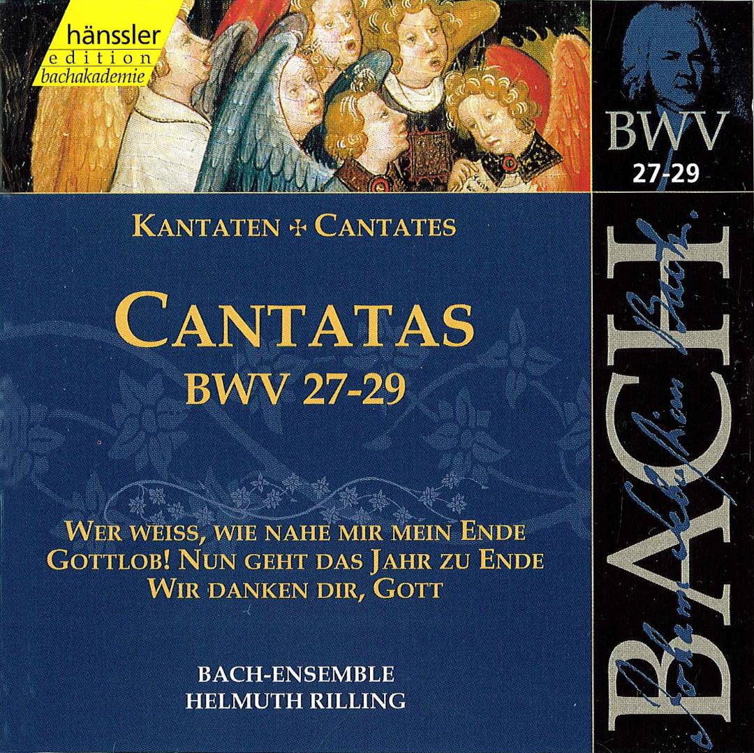 

BACH, J.S.: Cantatas, BWV 27-29, 1 CD