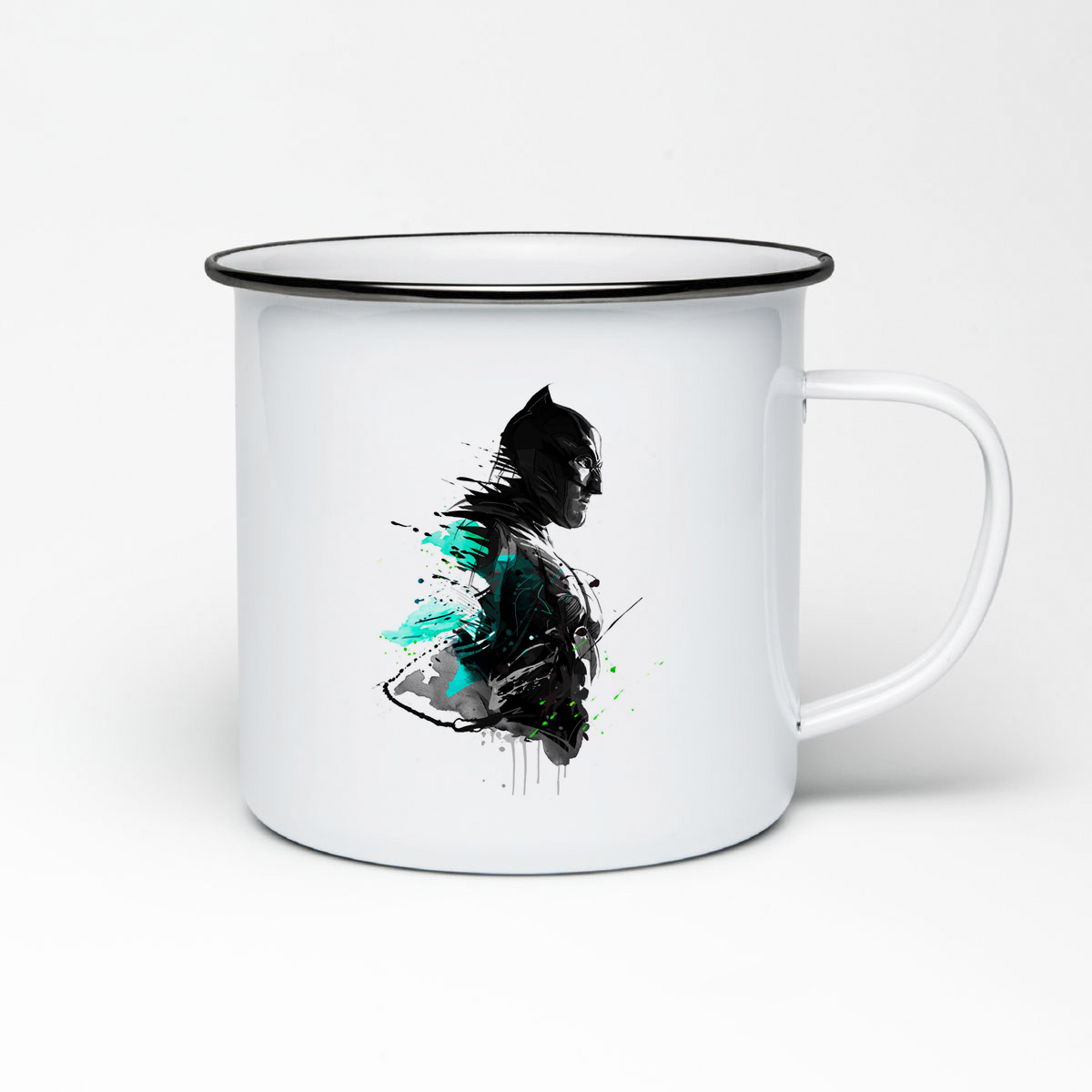 

Кружка металлическая CoolPodarok Batman.Бетмен краски