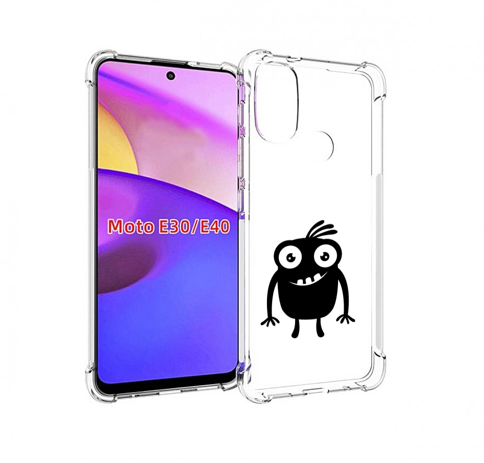 

Чехол бампер MyPads Масяня для Motorola Moto E30., Прозрачный, Tocco
