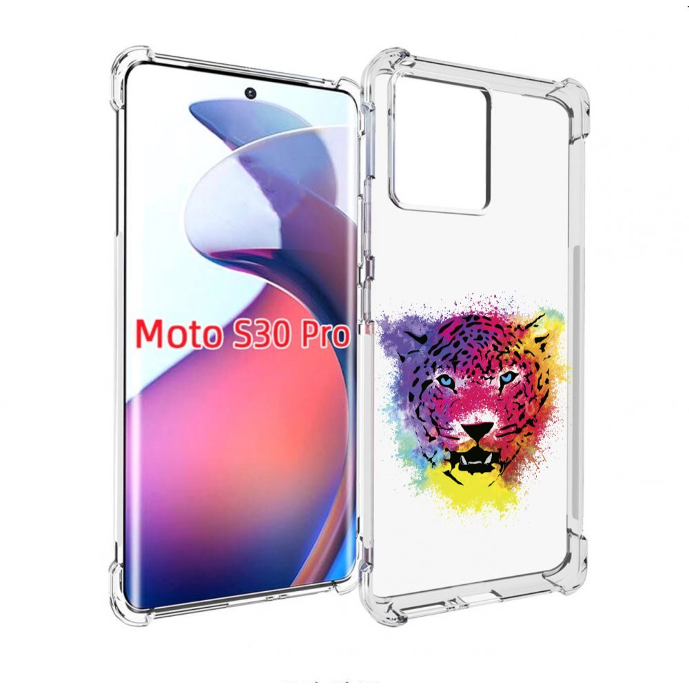 

Чехол MyPads Гепард для Motorola Moto S30 Pro, Прозрачный, Tocco
