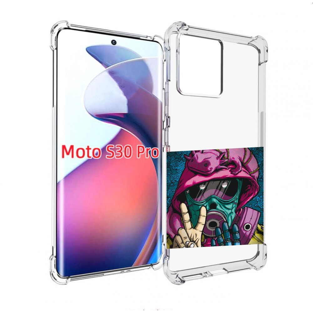 

Чехол MyPads Всем-мир для Motorola Moto S30 Pro, Прозрачный, Tocco