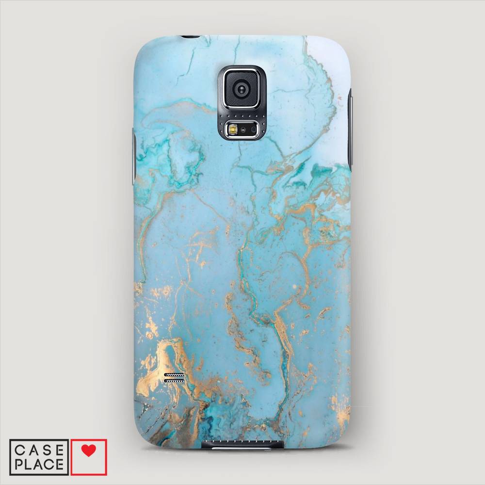 

Чехол Awog "Голубой мрамор рисунок" для Samsung Galaxy S5 mini, 24220-2