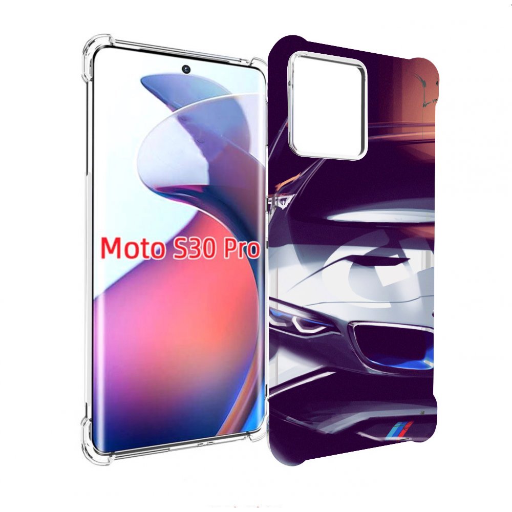 

Чехол MyPads Бэмвэ мужской для Motorola Moto S30 Pro, Прозрачный, Tocco