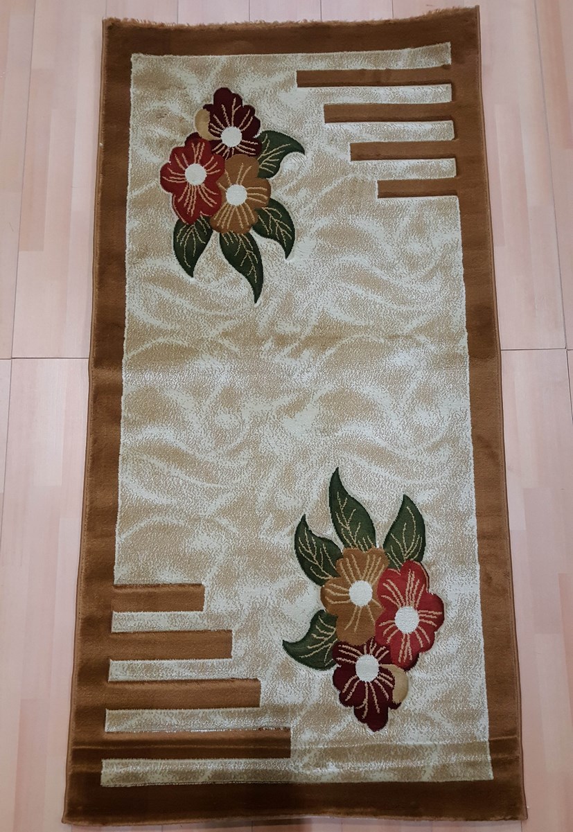 фото Ковер estetik f002r прямой кремовый 250x350 sofia rugs