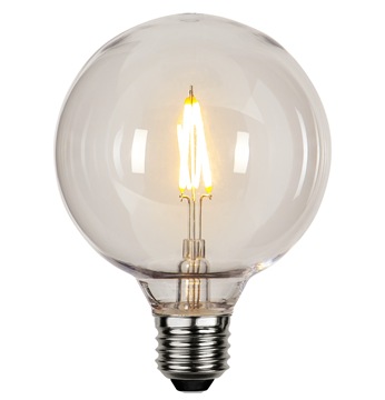 фото Лампа светодиодная филаментная star trading cover filament, е27, 2200k, 70 lm, 13,8х9,5 см
