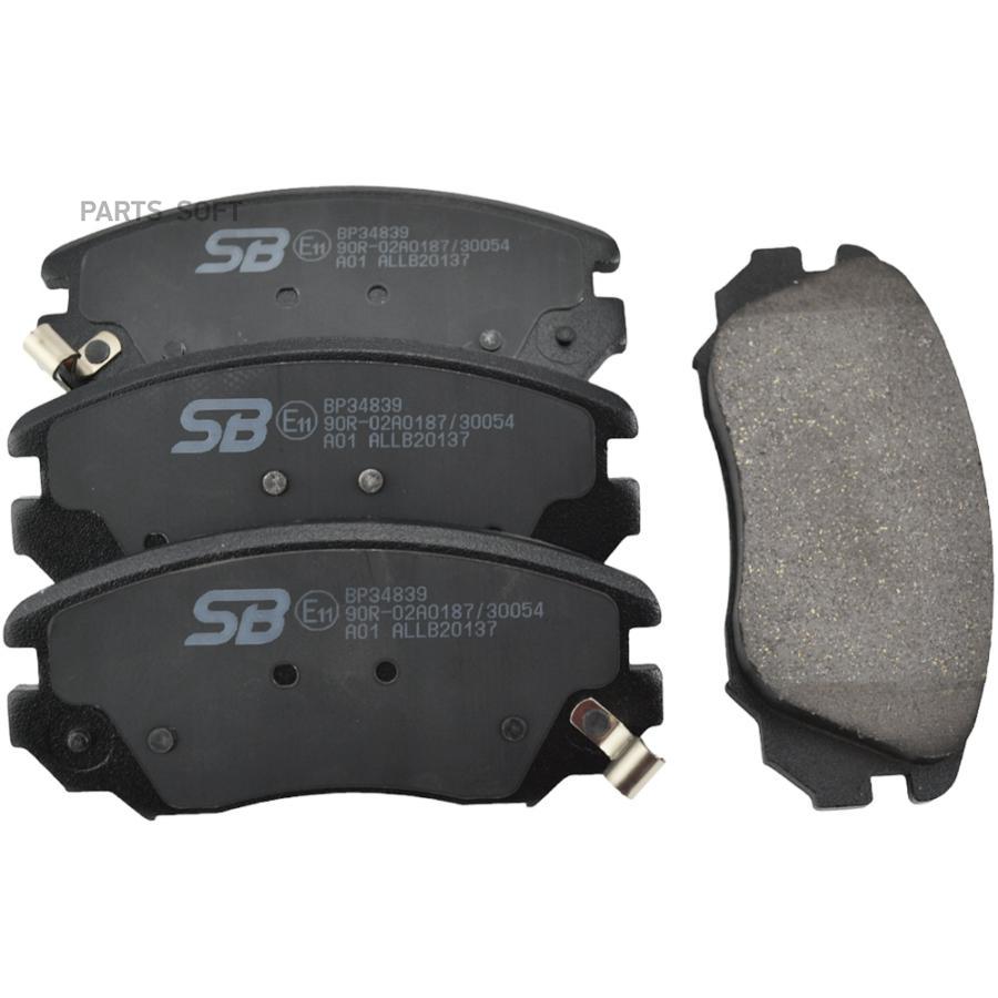 

Колодки тормозные передние OPEL INSIGNIA 08-/SAAB 9-5 10- R16 BP34839