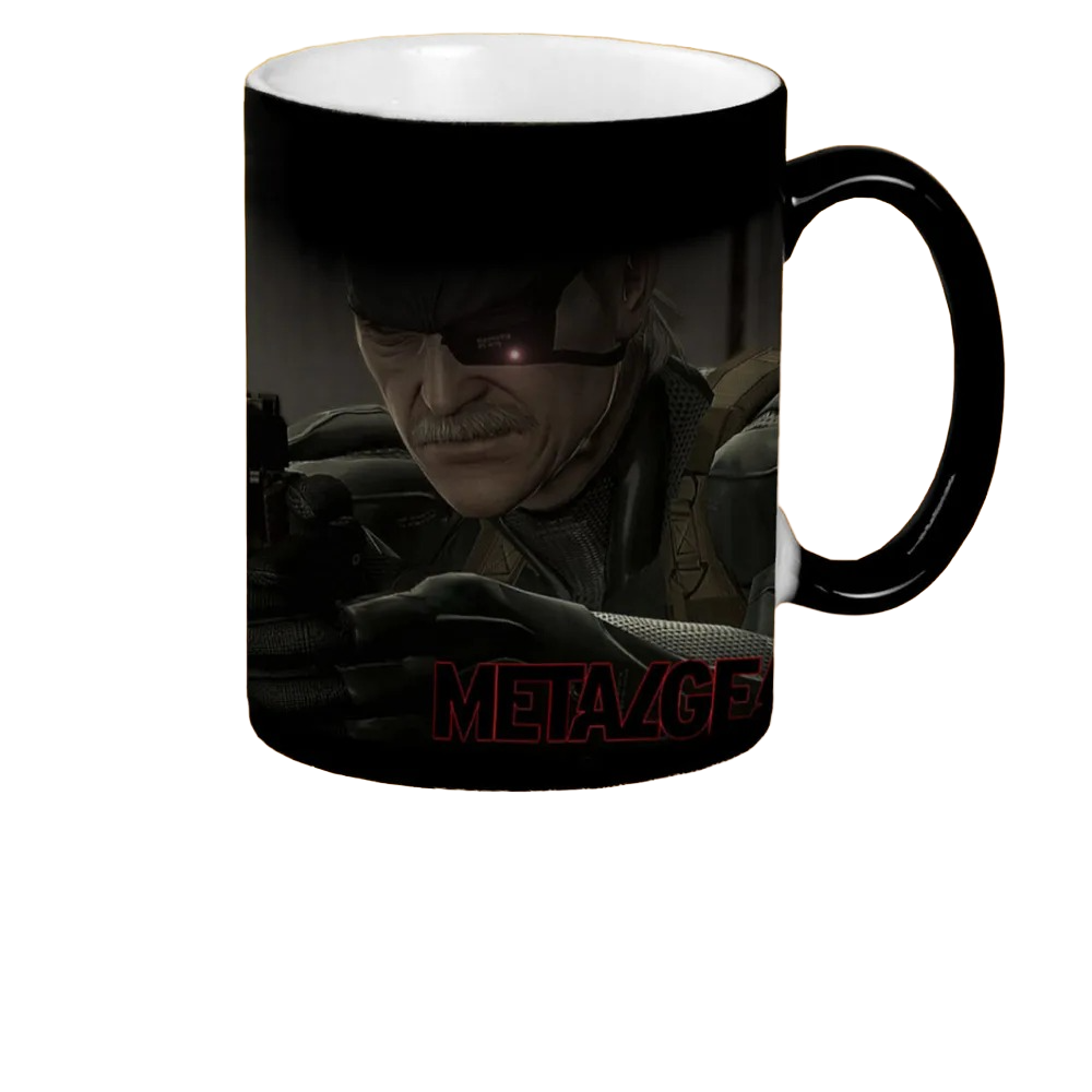 

Кружка CoolPodarok MGS4 Old Snake Пожилой Солдат