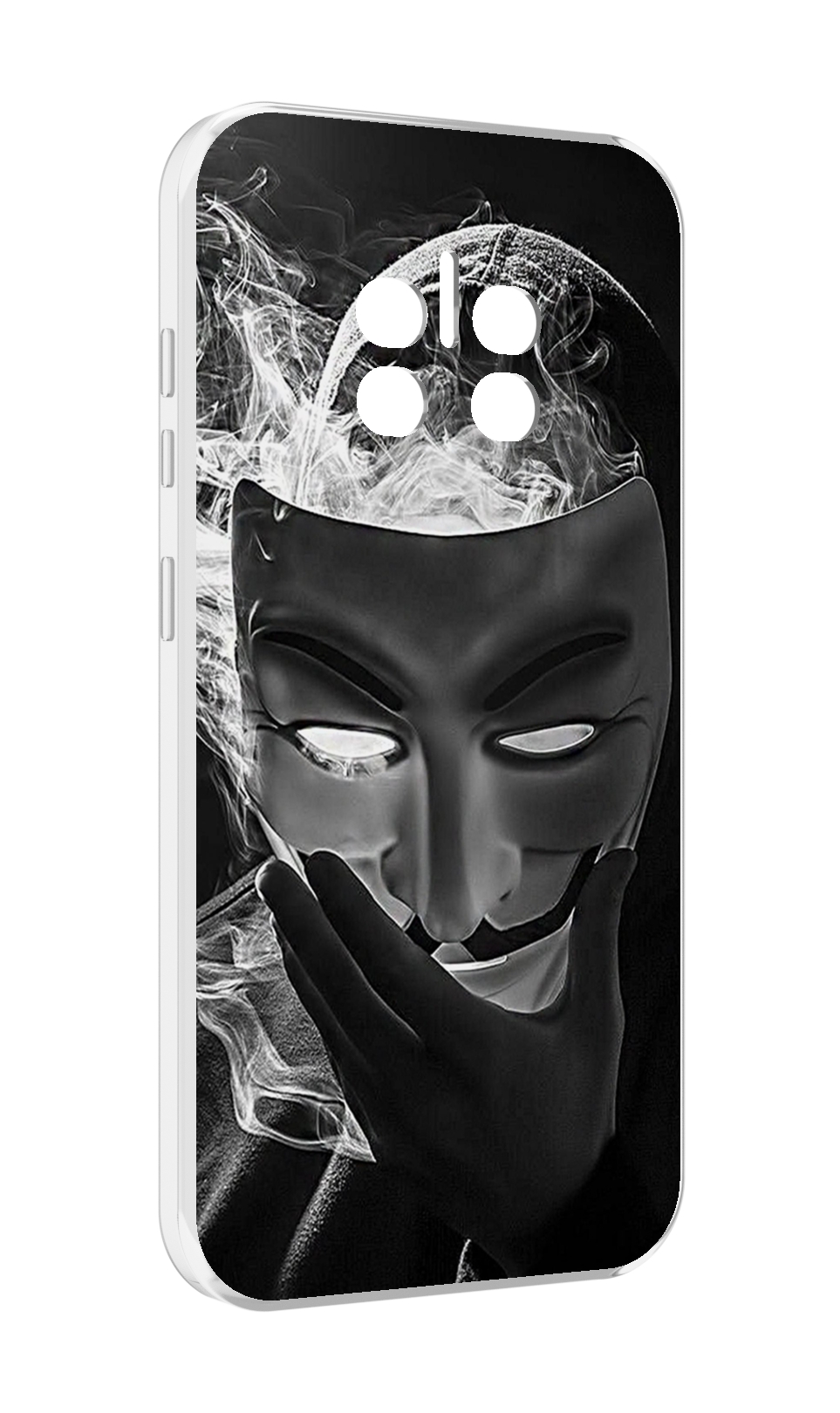 

Чехол MyPads Маска для Doogee V11, Прозрачный, Tocco