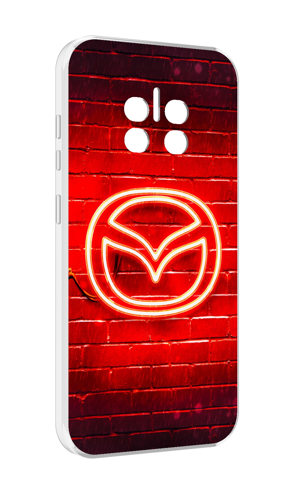 

Чехол MyPads Мазда для Doogee V11, Прозрачный, Tocco