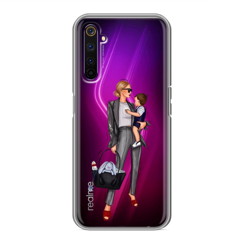 

Прозрачный чехол для Realme 6 Pro, 75889