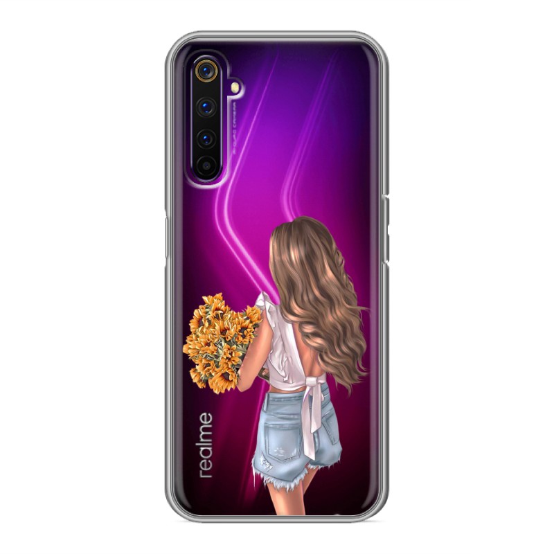 

Прозрачный чехол для Realme 6 Pro, 75889