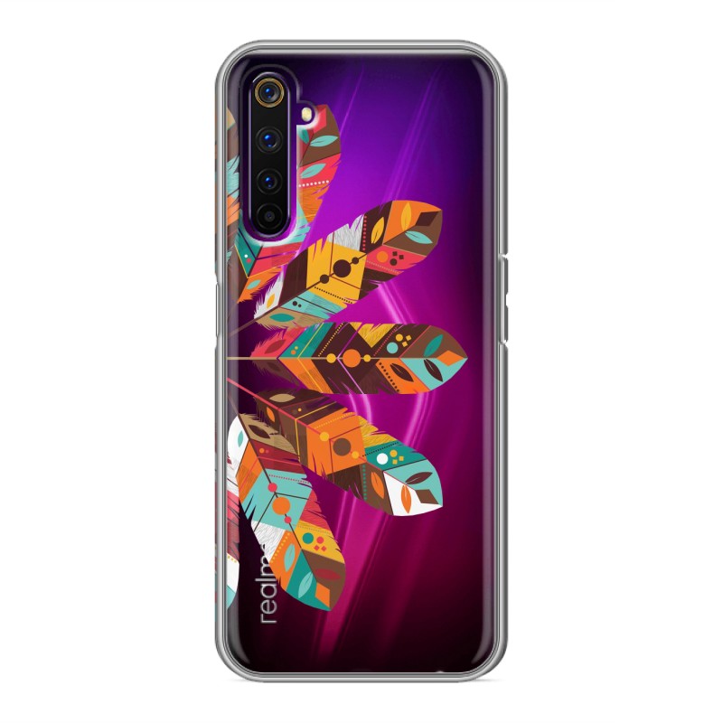фото Прозрачный чехол для realme 6 pro 100gadgets