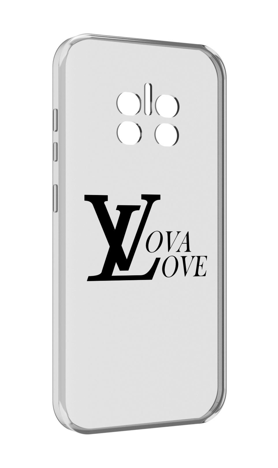 

Чехол MyPads Лова-лове для Doogee V11, Прозрачный, Tocco
