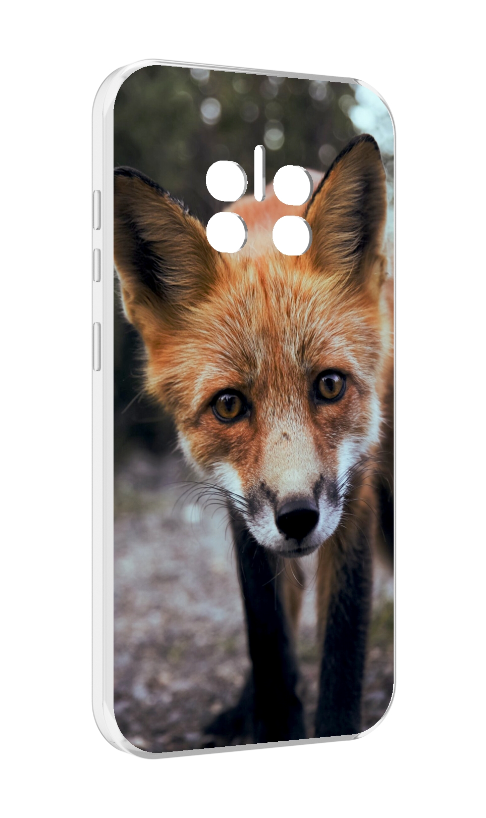 

Чехол MyPads Лисица для Doogee V11, Прозрачный, Tocco
