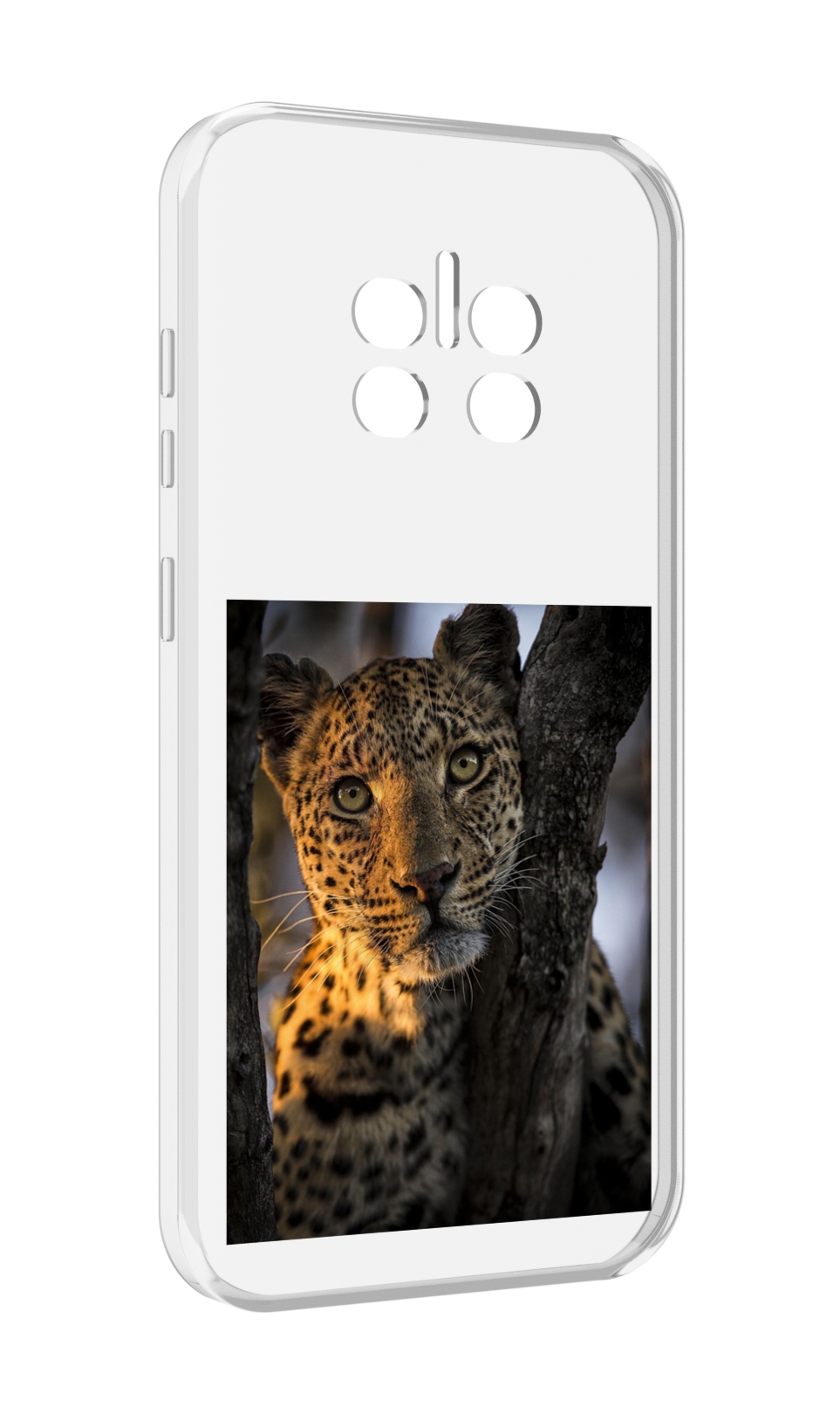 

Чехол MyPads Леопард для Doogee V11, Прозрачный, Tocco