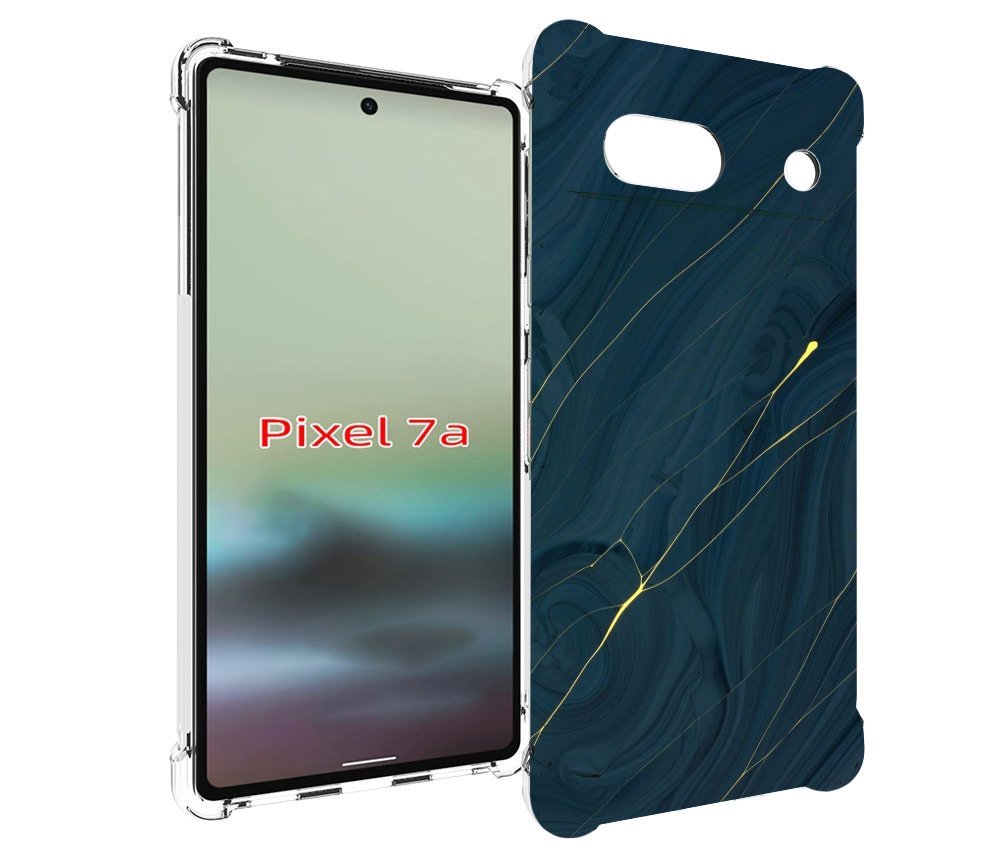 

Чехол MyPads дерево с золотыми трещинами для Google Pixel 7A, Tocco