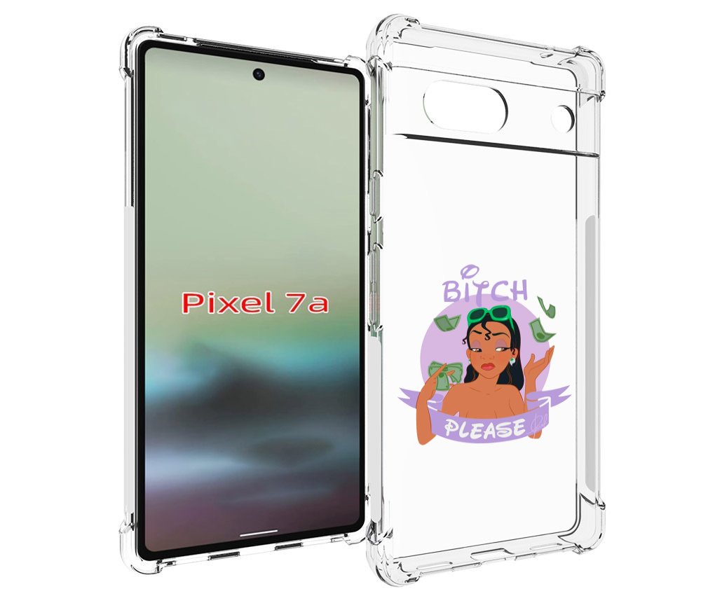 

Чехол MyPads деньги-пожалуйста женский для Google Pixel 7A, Tocco