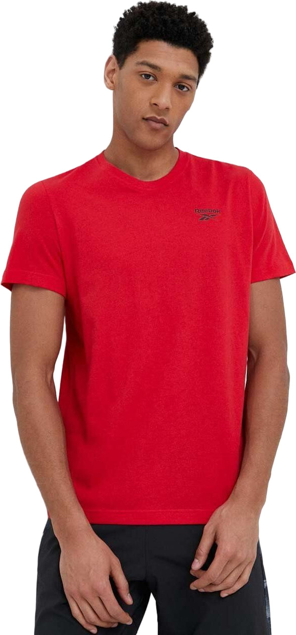 

Футболка мужская Reebok Left Chest Logo Tee красная 2XL, Красный, Left Chest Logo Tee