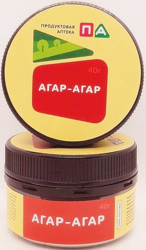 

Агар - Агар Продуктовая аптека, 40г