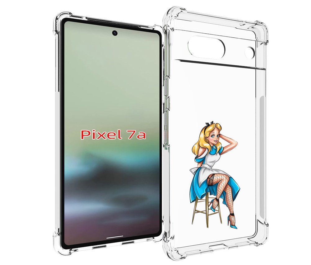 

Чехол MyPads девушка-в-чулках женский для Google Pixel 7A, Tocco