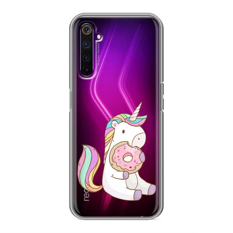 

Прозрачный чехол для Realme 6 Pro, 75889