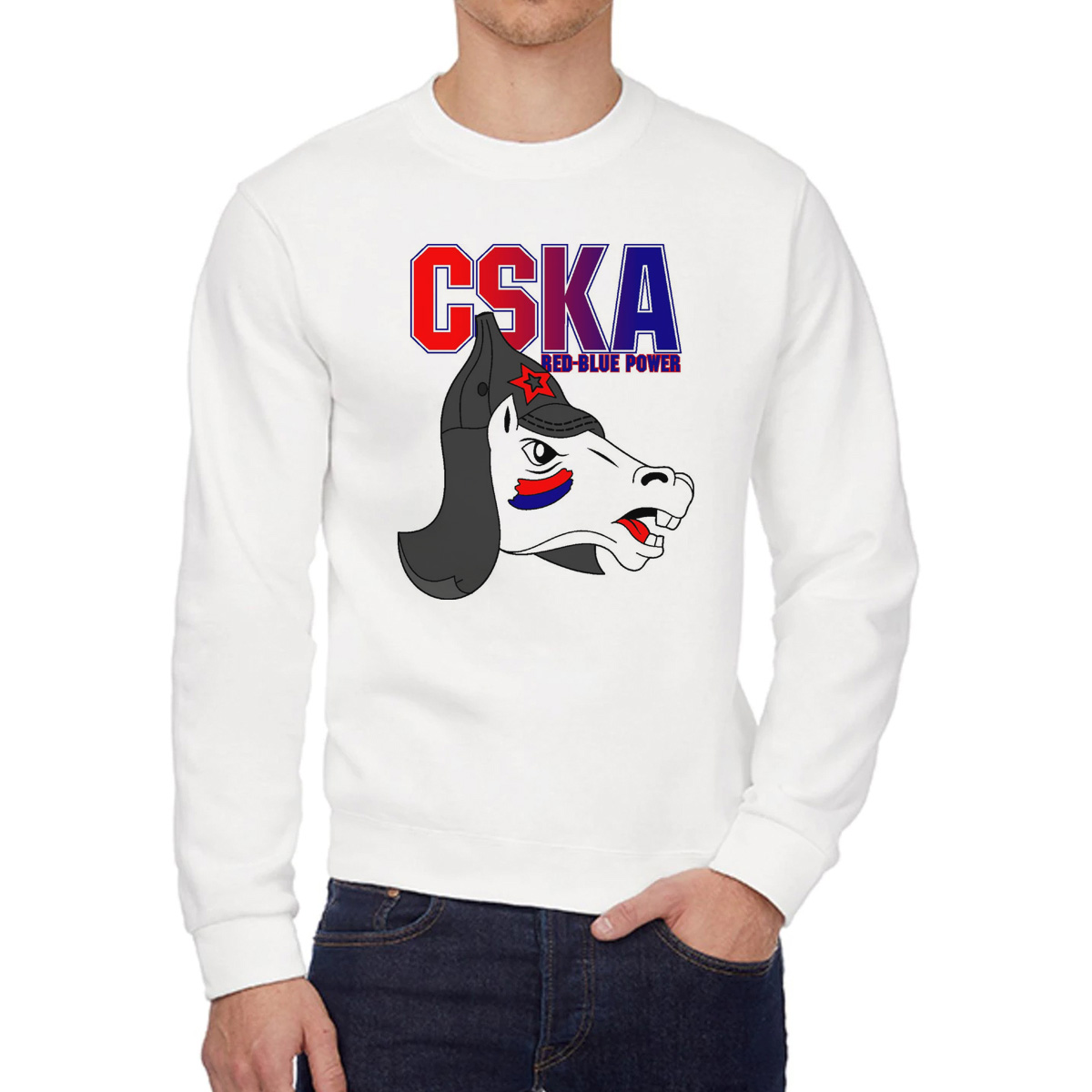 

Свитшот унисекс CoolPodarok W0114657 белый 56 RU, W0114657