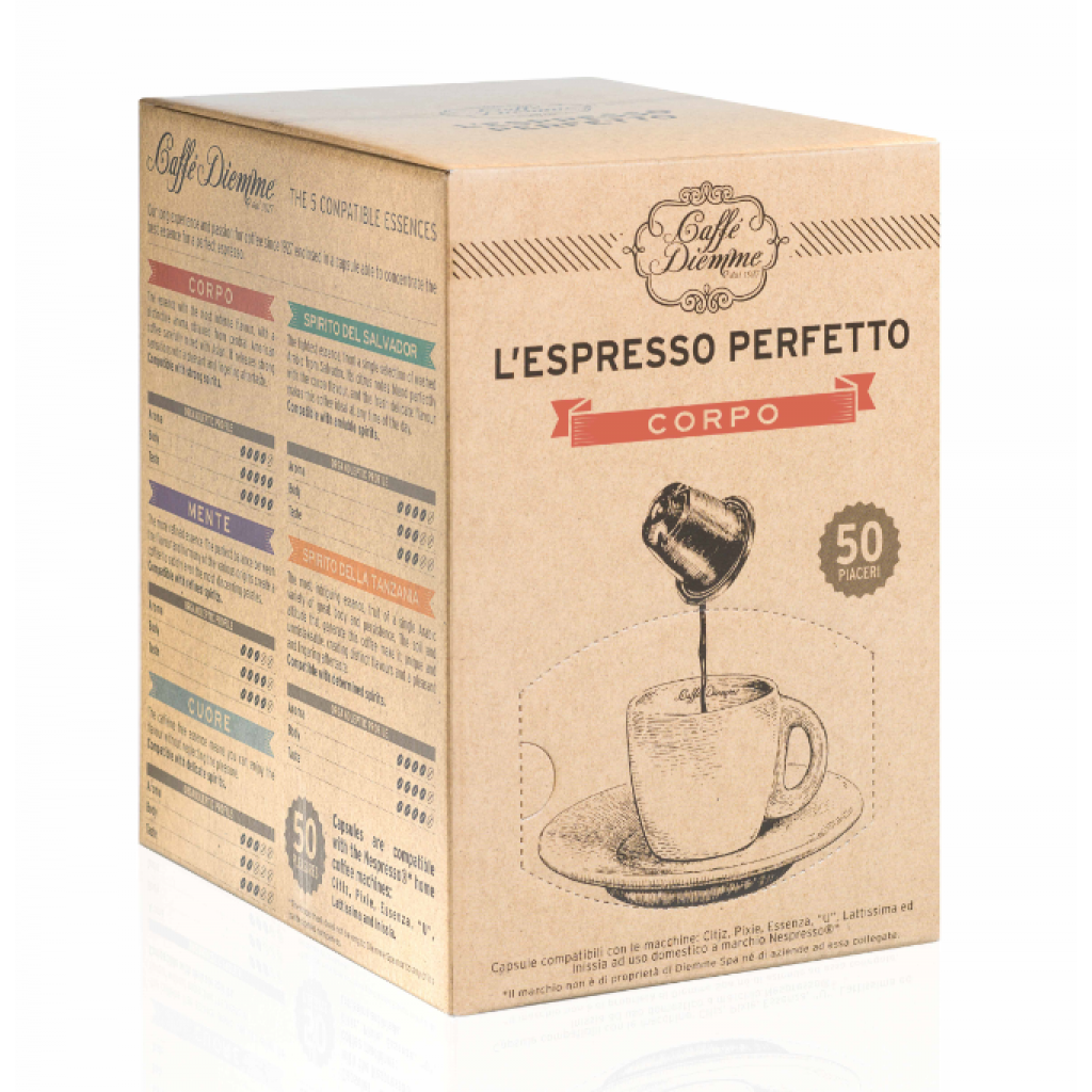 Кофе в капсулах Diemme Caffe L'espresso Corpo, 50 кап