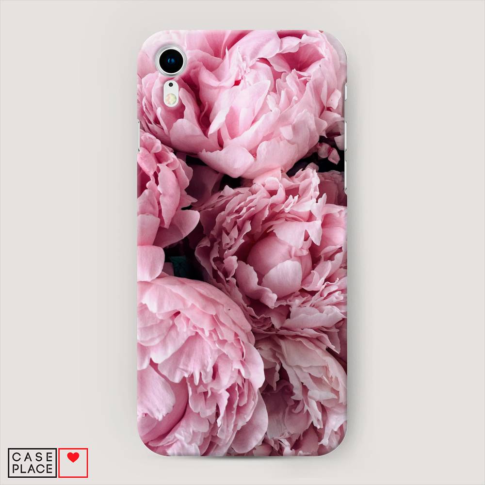 

Пластиковый чехол "Нежные пионы" на Apple iPhone XR (10R), 12020-6