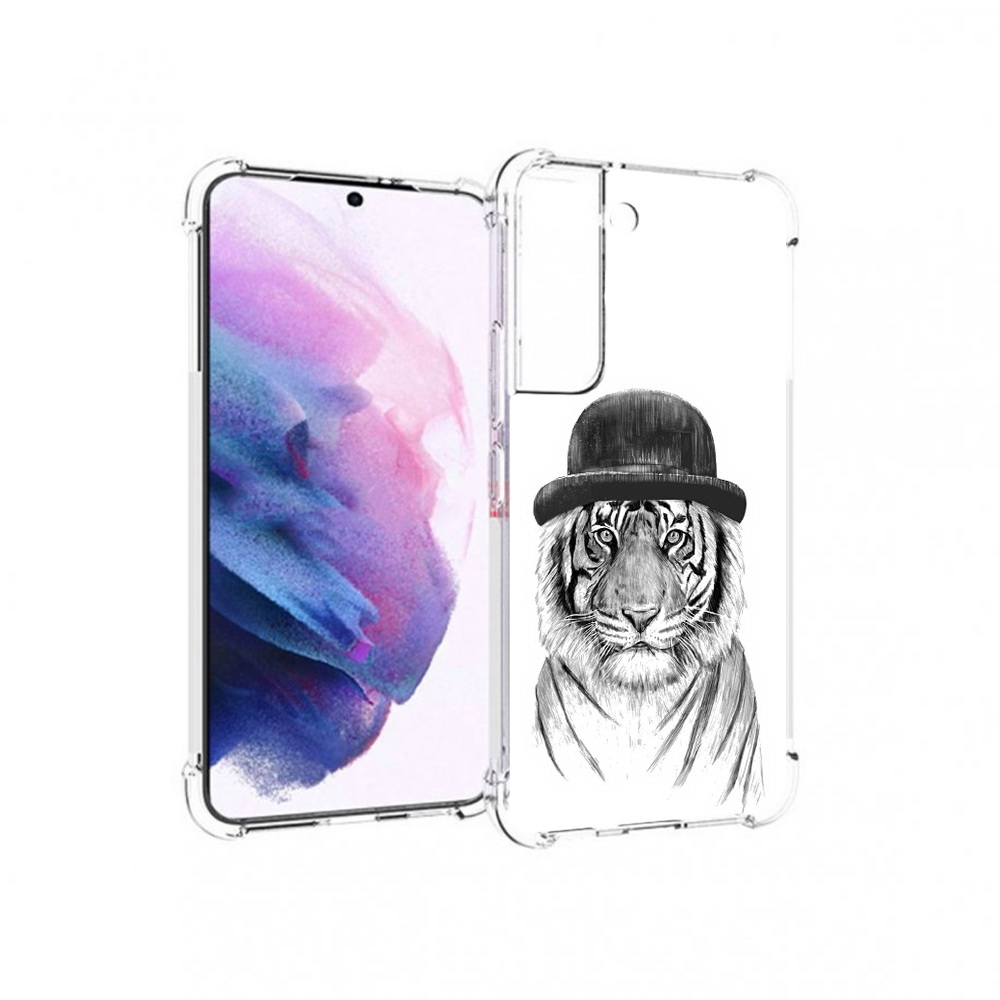 

Чехол MyPads Tocco для Samsung Galaxy S22 тигр британец (PT194926.508.641), Прозрачный, Tocco