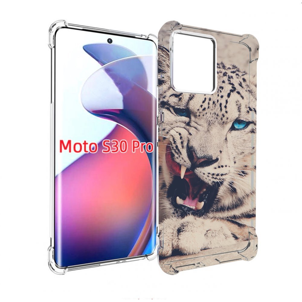 

Чехол MyPads Барсюня для Motorola Moto S30 Pro, Прозрачный, Tocco