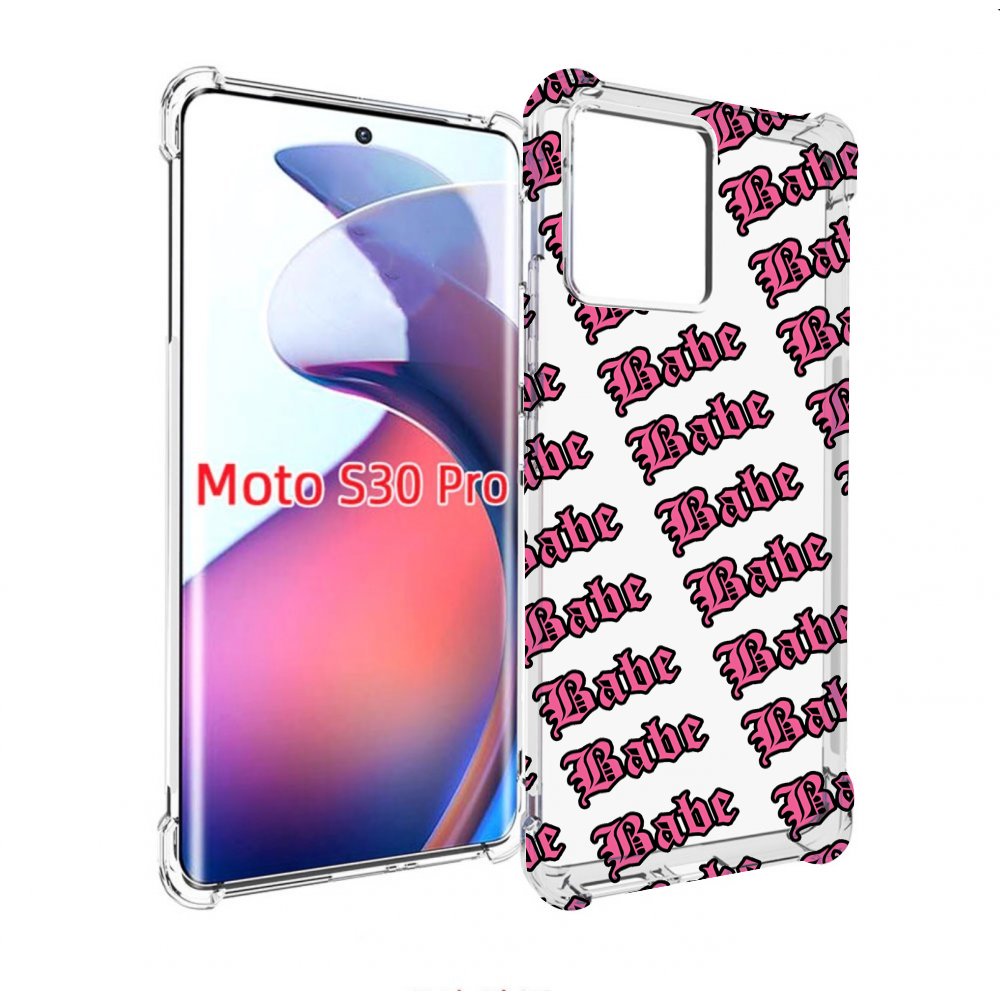 

Чехол MyPads Бабе для Motorola Moto S30 Pro, Прозрачный, Tocco