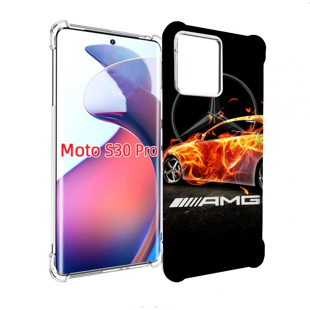 

Чехол MyPads АМГ мужской для Motorola Moto S30 Pro, Прозрачный, Tocco