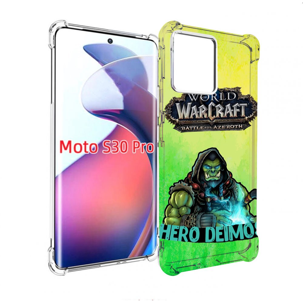 

Чехол MyPads world-of-warcraft мужской для Motorola Moto S30 Pro, Прозрачный, Tocco