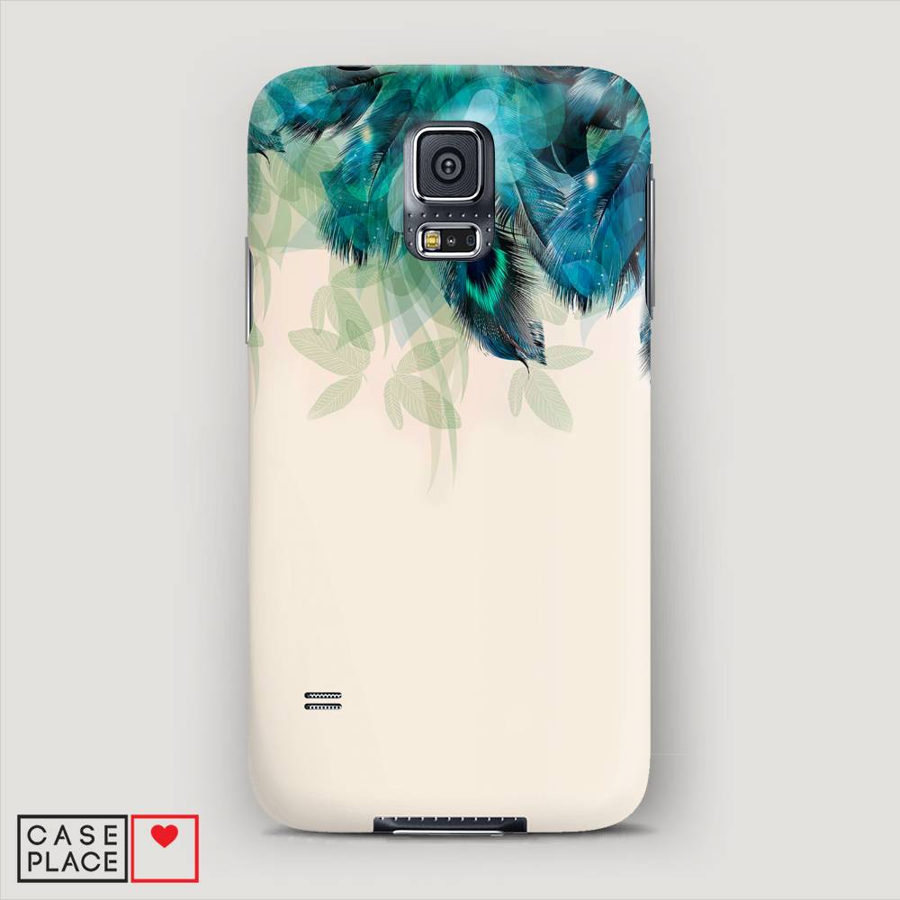 

Чехол Awog "Перья голубого цвета" для Samsung Galaxy S5 mini, 24220-1