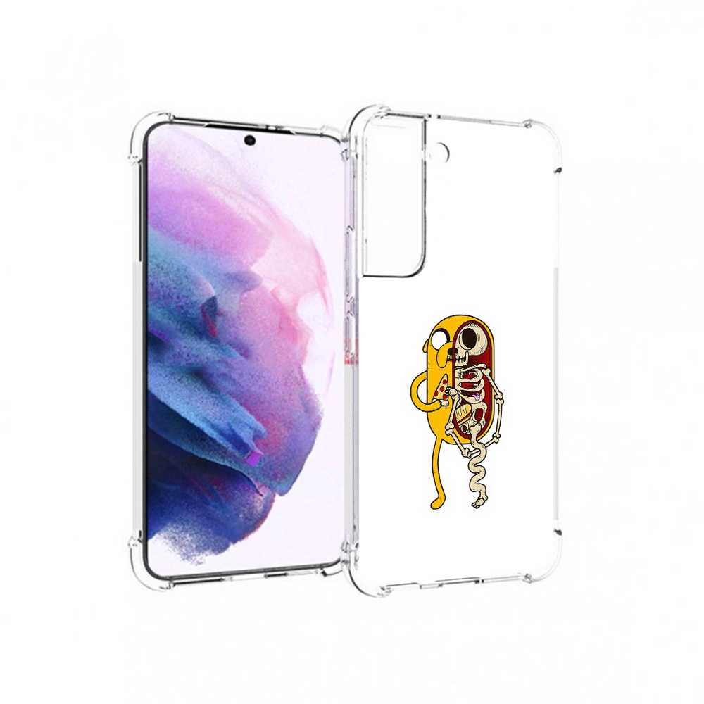 

Чехол MyPads Tocco для Samsung Galaxy S22 Джейк скелет (PT194926.508.64), Прозрачный, Tocco