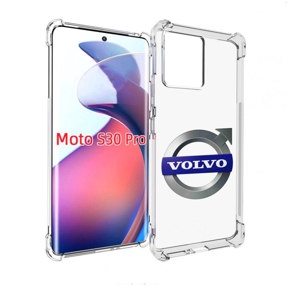 

Чехол MyPads volvo мужской для Motorola Moto S30 Pro, Прозрачный, Tocco