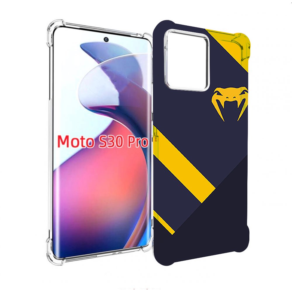 

Чехол MyPads venum мужской для Motorola Moto S30 Pro, Прозрачный, Tocco