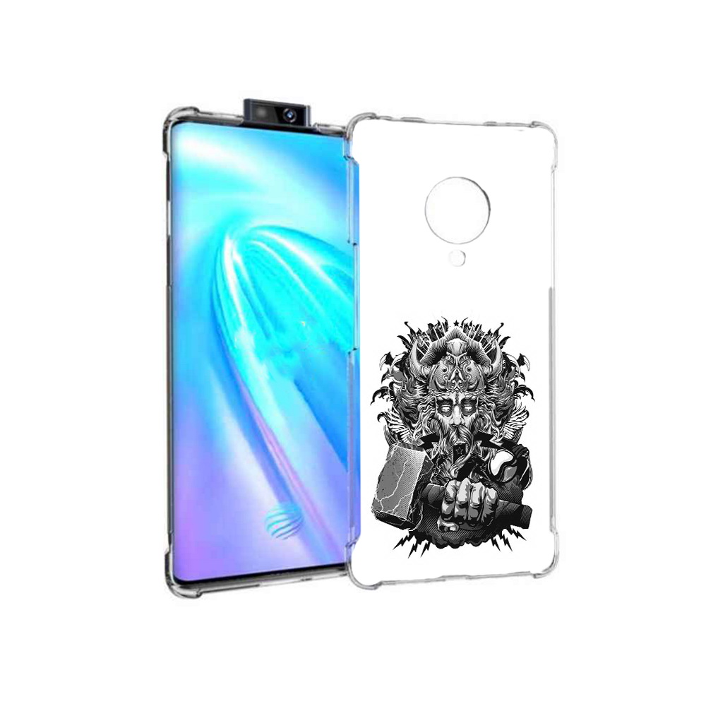 

Чехол MyPads Tocco для Vivo NEX 3 злой тор (PT136035.381.363), Прозрачный, Tocco