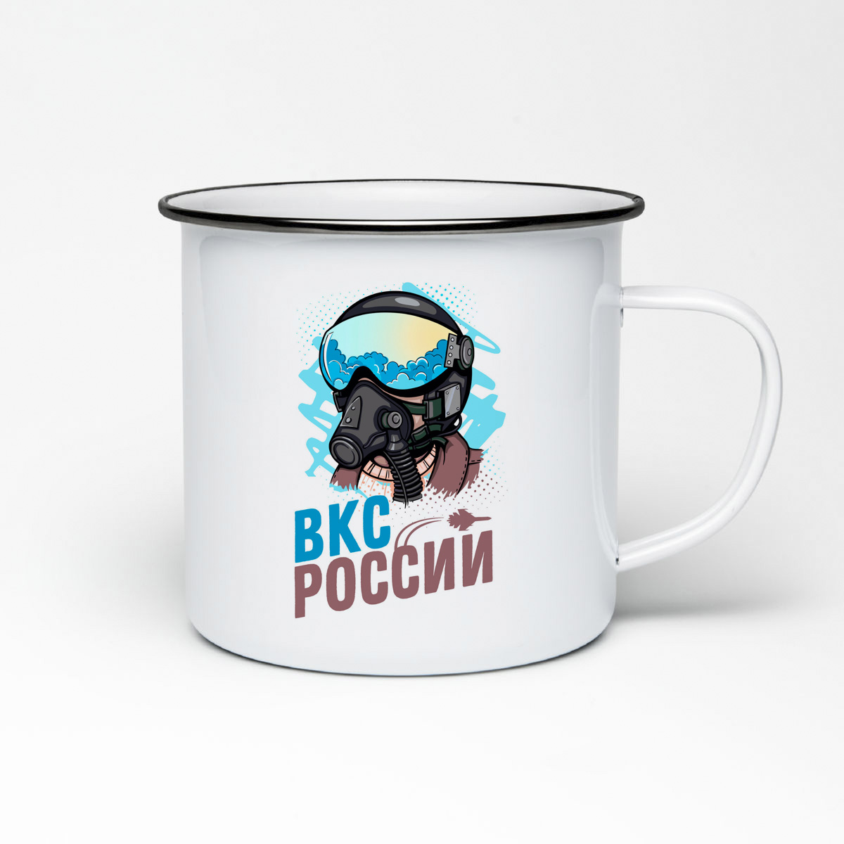 

Кружка металлическая CoolPodarok ВКС России