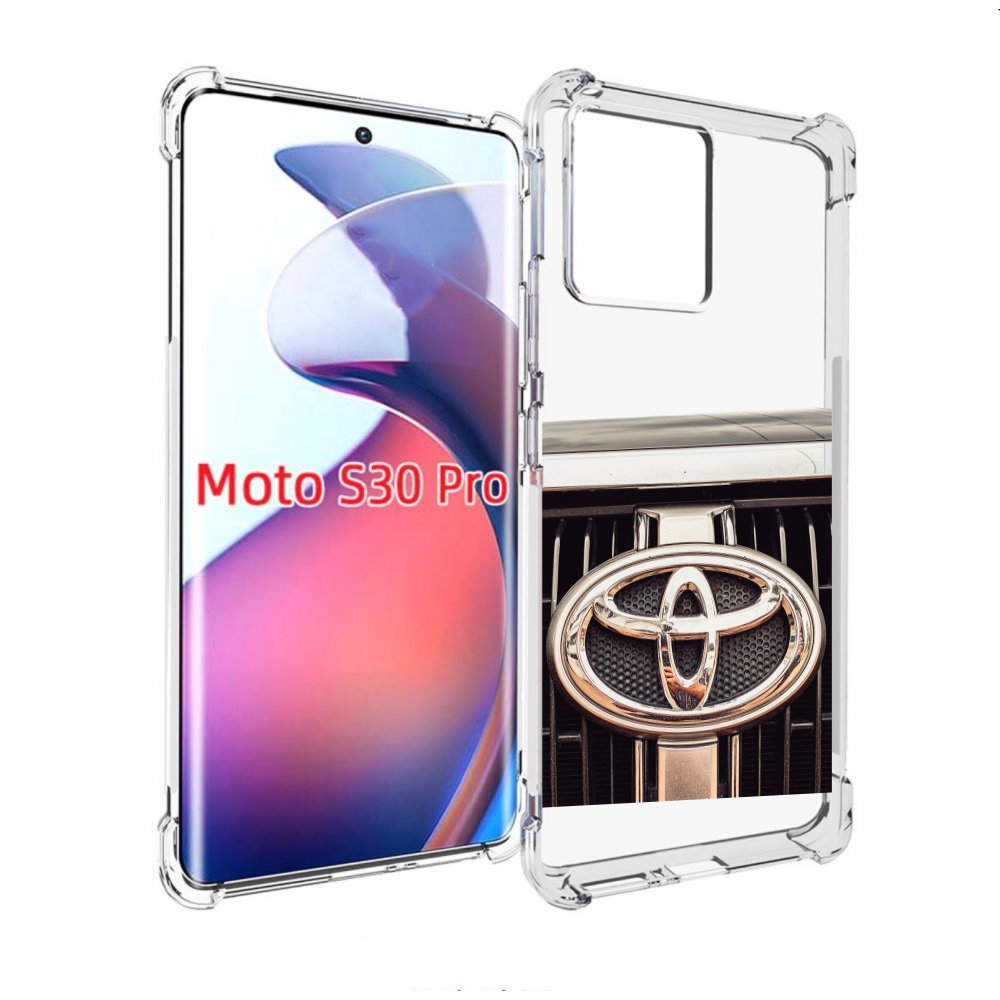 

Чехол MyPads toyota тоиота 3 для Motorola Moto S30 Pro, Прозрачный, Tocco